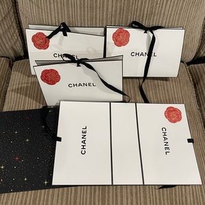 chanel box ,5 boxes set
